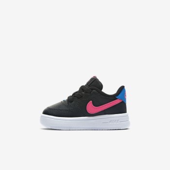 Nike Force 1 '18 - Babe Utcai Cipő - Fekete/Kék/Fehér/Rózsaszín